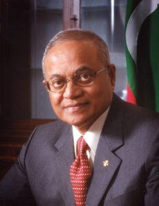 President Maumoon Abdul Qayyoom’s Office Logo